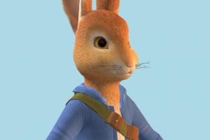 Peter Rabbit 3d model